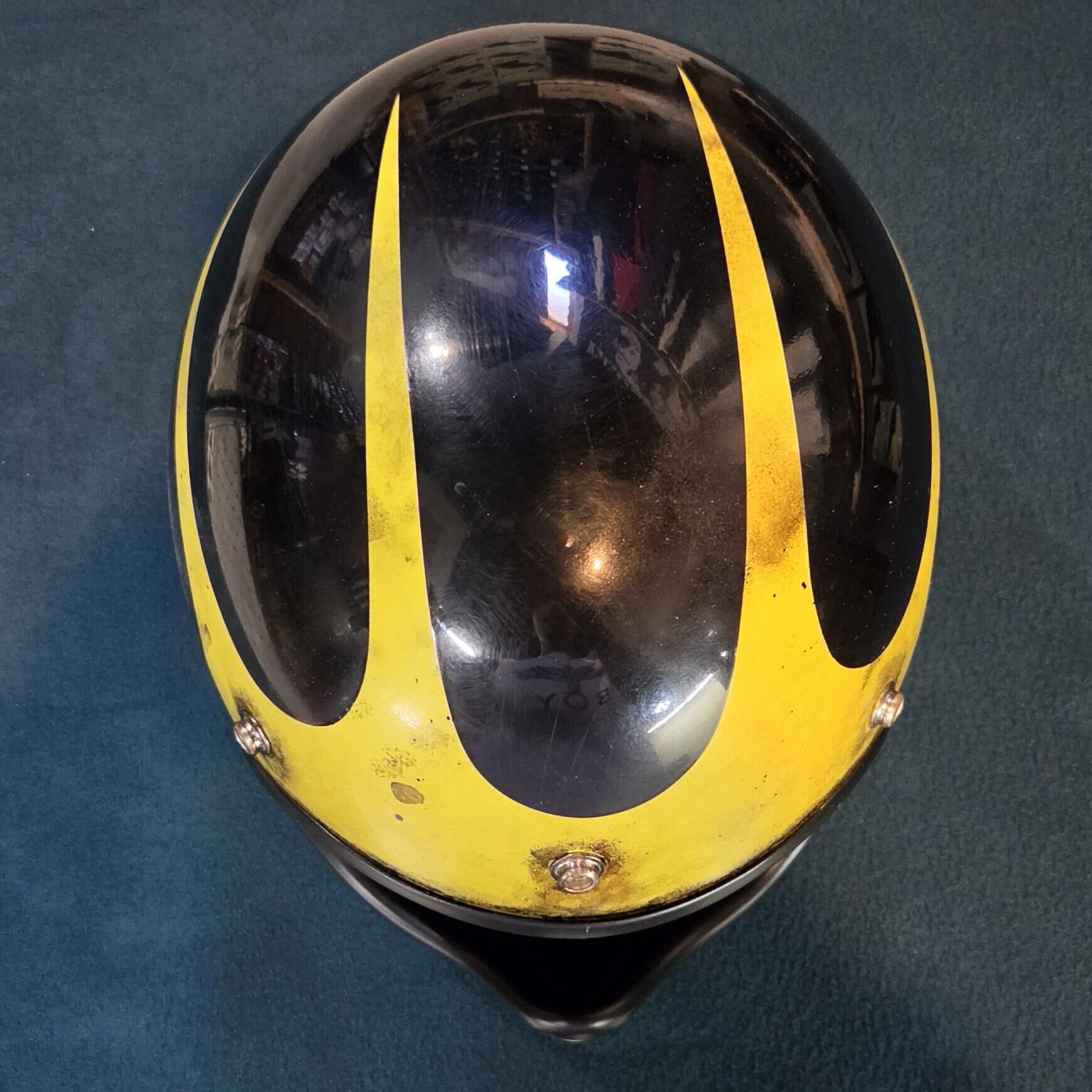 一点限り【aging paint helmet.23】OCEANBEETLE MTX ※サイズ変更可能