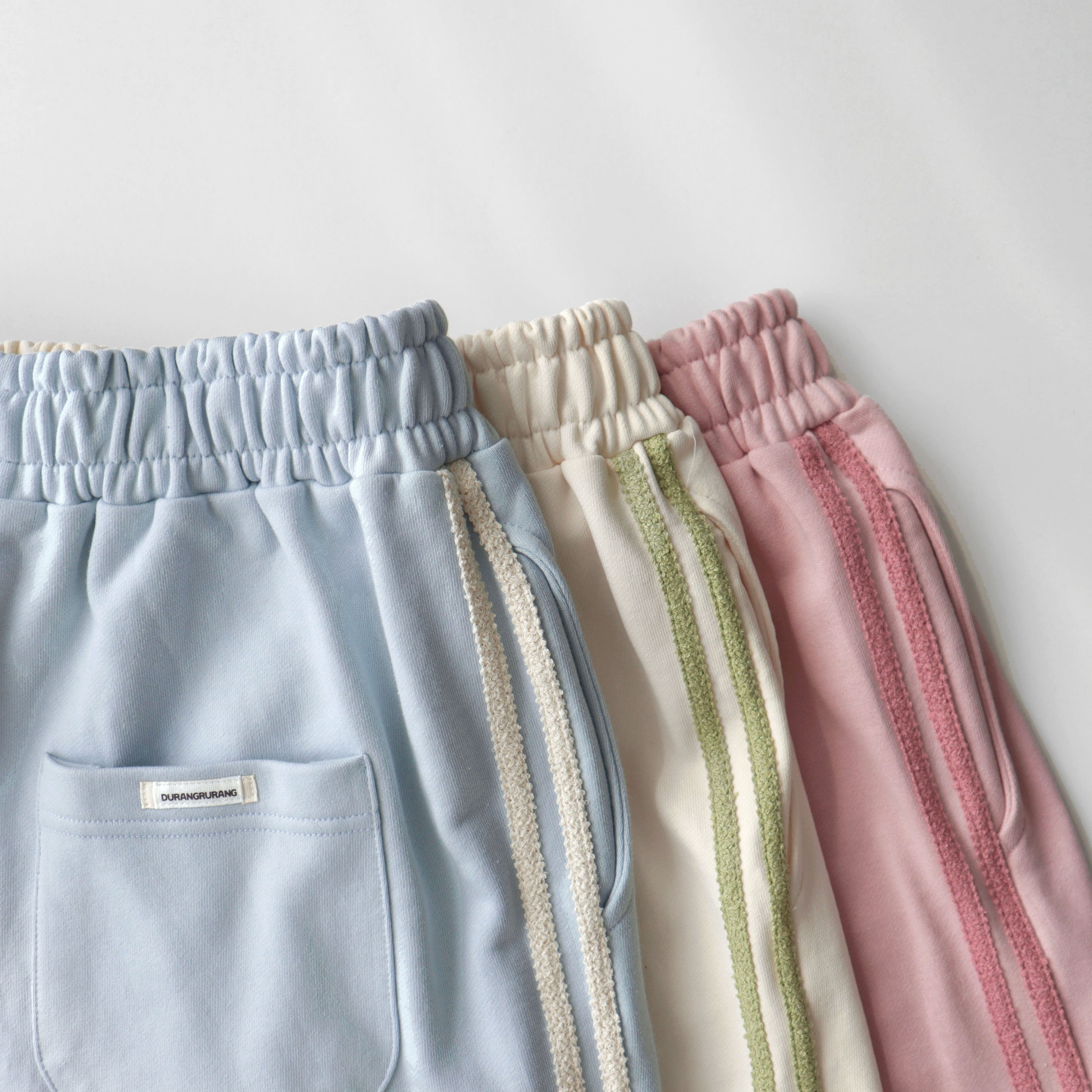 即納【DURANG RURANG】Ribbon Track Jogger Pants (3color)