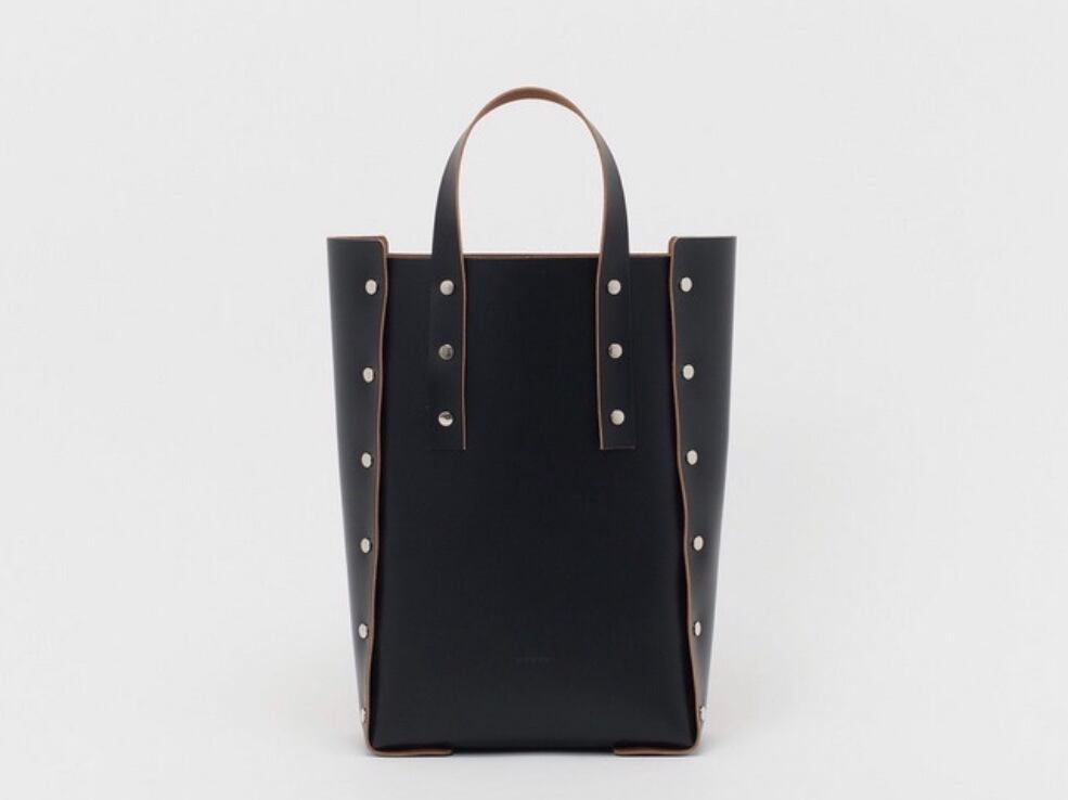 Hender scheme “ assemble hand bag tall M “black | Lapel online store