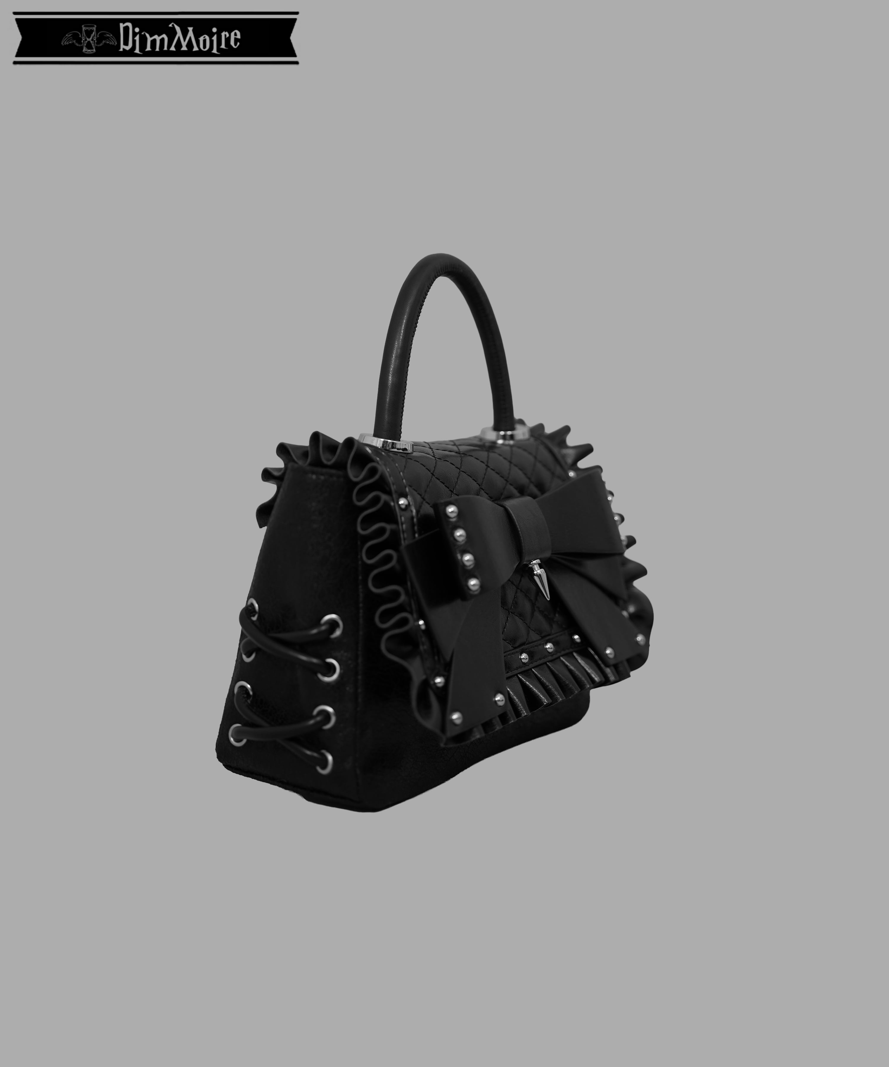 Dimmoire 微毒リボンハンドバッグ 微毒リボンハンドバッグ | DimMoire