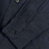 リネン100% STILL BY HAND スティルバイハンド リネン シャツ ジャケット 48/ネイビー系 メンズ