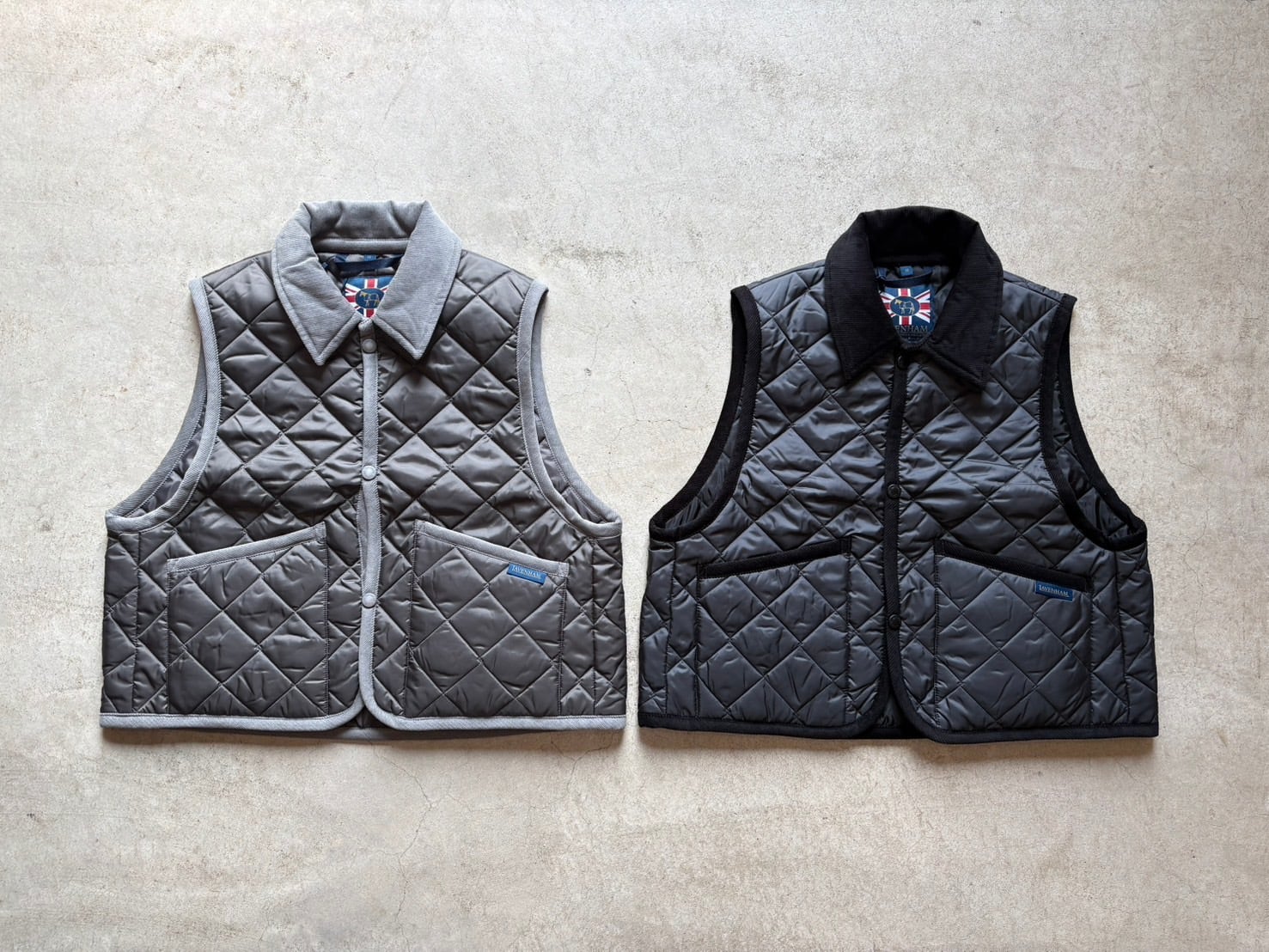 レディス LAVENHAM ラベンハム Cropped Raydon Gilet Womens