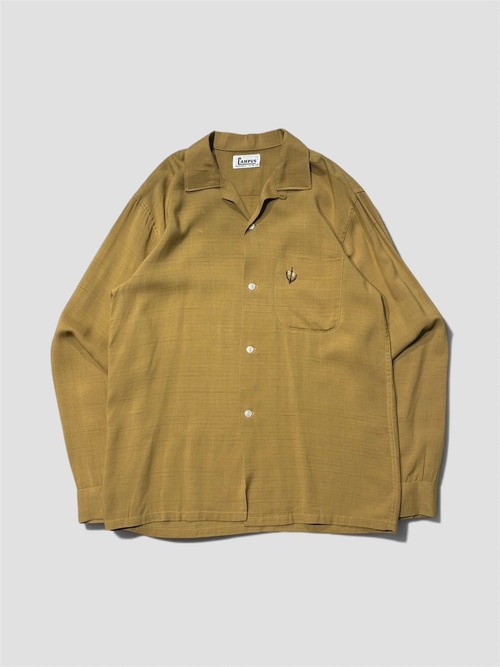60's CAMPUS used rayon shirt