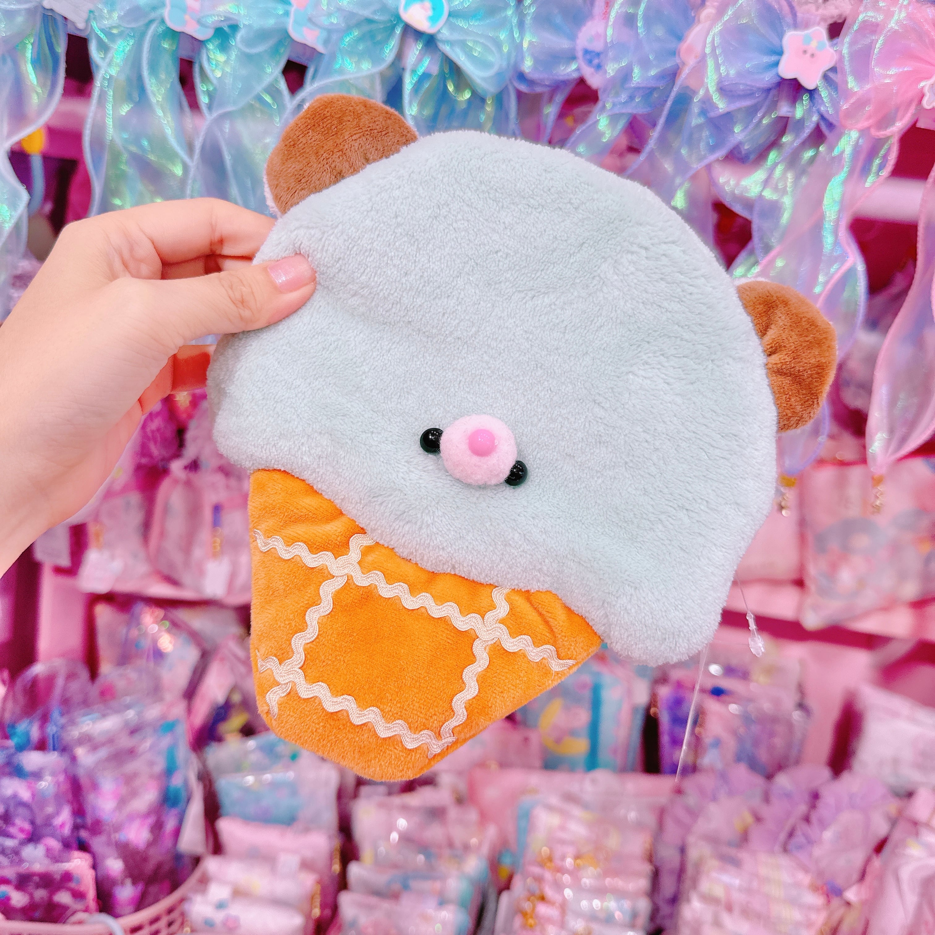 【D10】8-1アイスアニマルポーチ