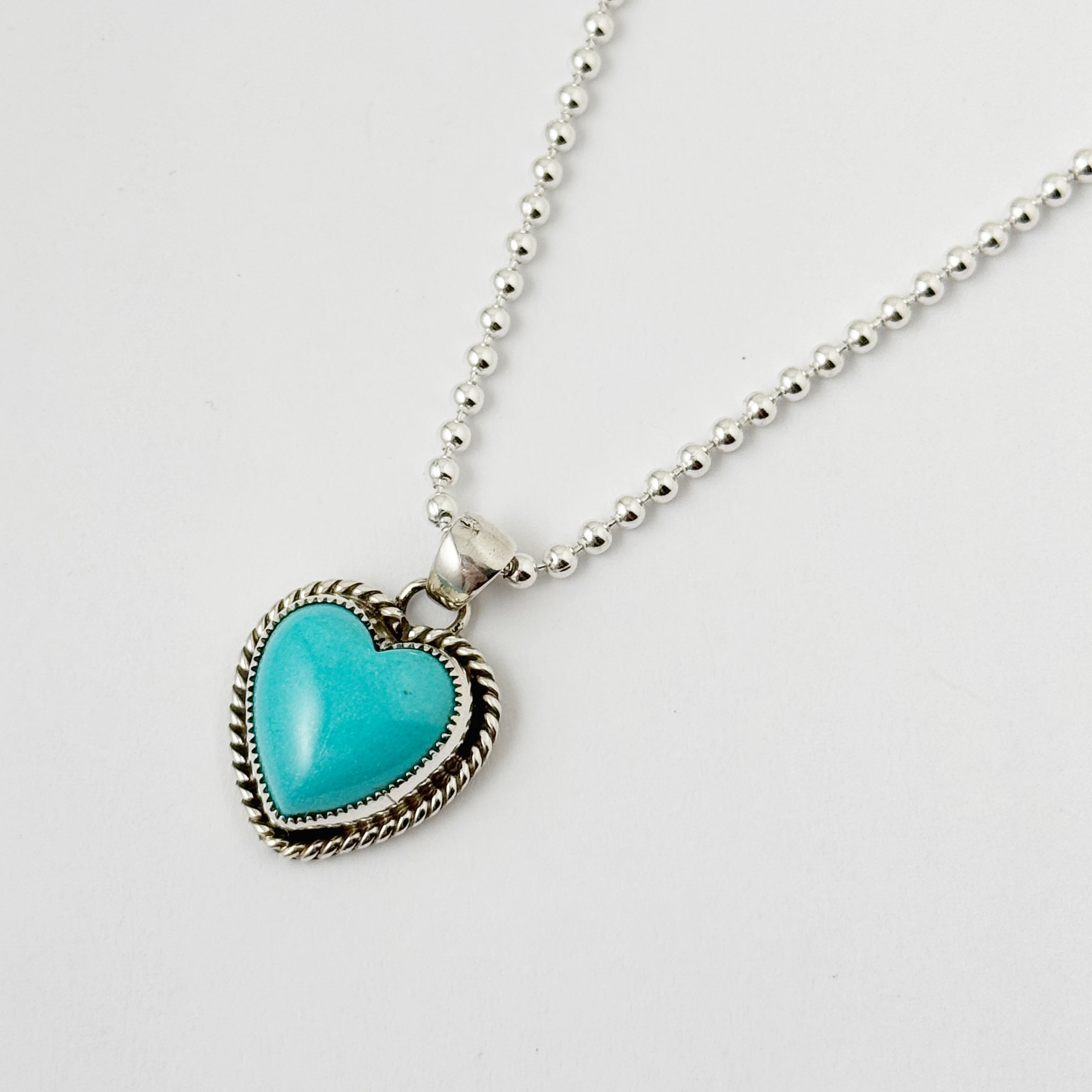 再入荷】《Indian Jewelry 》 キングマン ターコイズ ハート