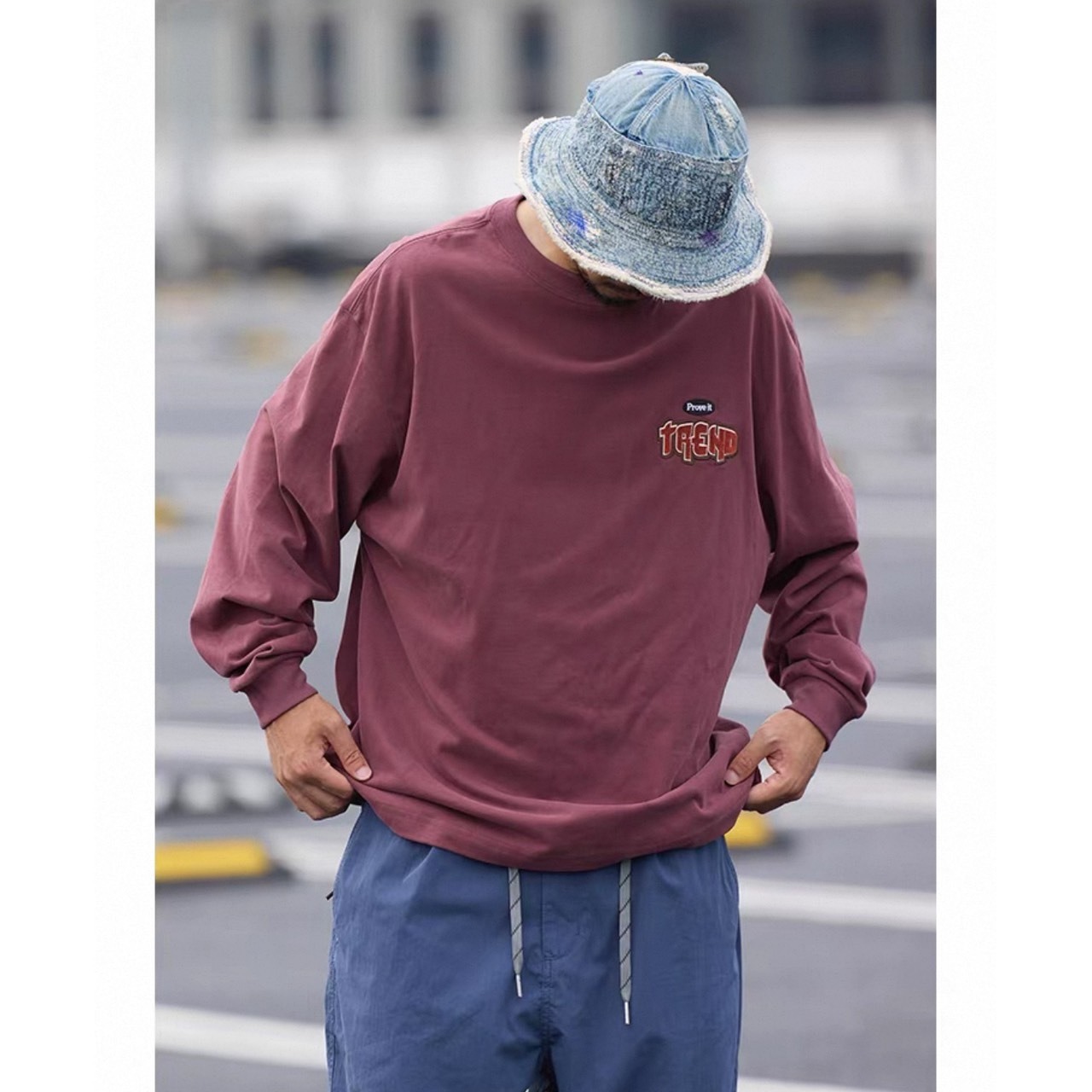 Graphic logo long sleeve tee 1061 - 9