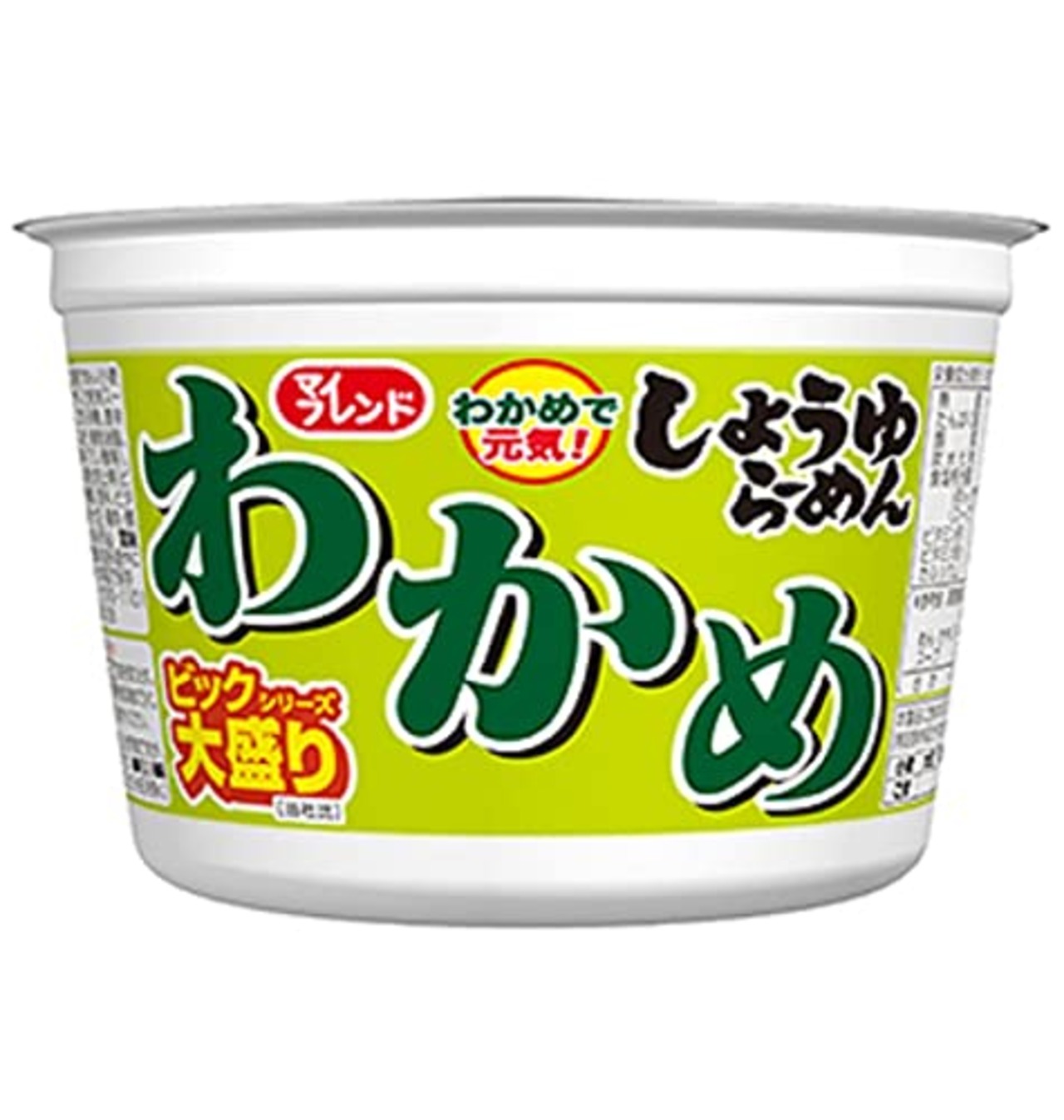 大黒 マイフレンド ビックわかめしょうゆらーめん 100g×12個