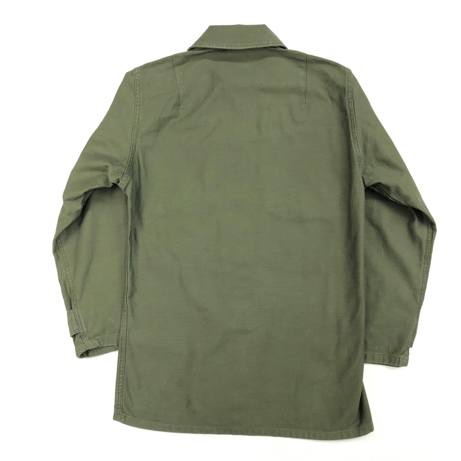 US ARMY OG-107 2nd 60年代 DSA-1-3113-64-C オリーブ 長袖シャツ