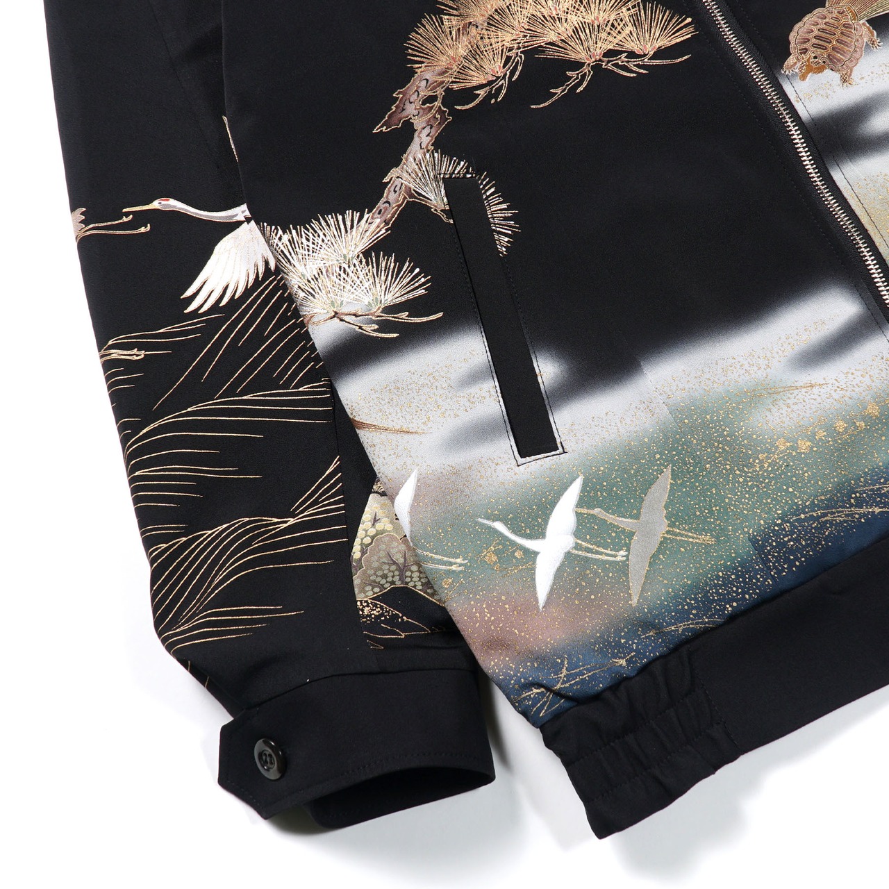 KIMONO REVERSIBLE BOMBER JACKET