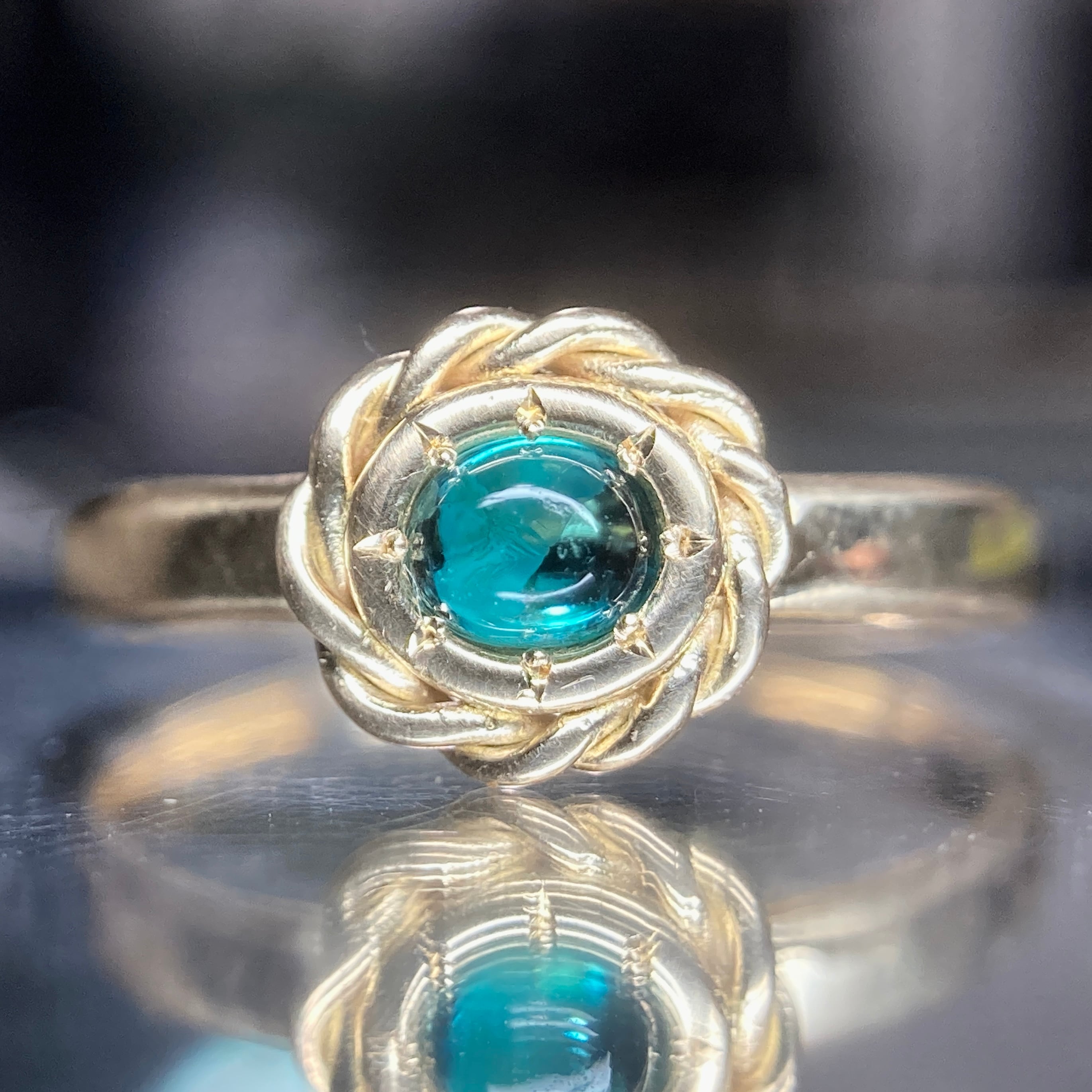 【最終値下げ】tatsuo nagahata イエローサファイア　リング 12/28 期間限定】tatsuo nagahata / アイスブルーサファイアリング