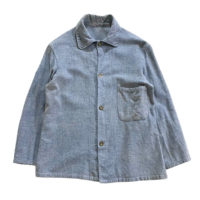 40s ビンテージ ミリタリー PW 後染め プリズナージャケット 40s ビンテージ ミリタリー PW 後染め プリズナージャケット