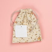 < saupoudrer > お月さまのふかふか巾着