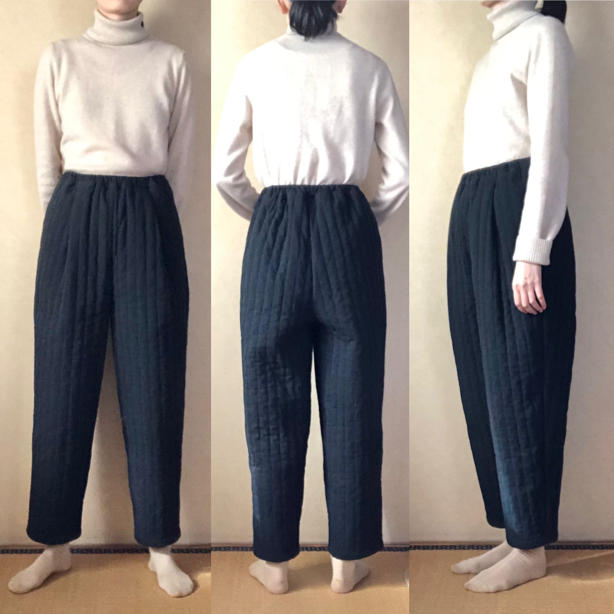 BRIEFING キルティングパンツ ブラック 新品 ブリーフィング BLIEFING 黒 キルティングパンツ - メルカリ