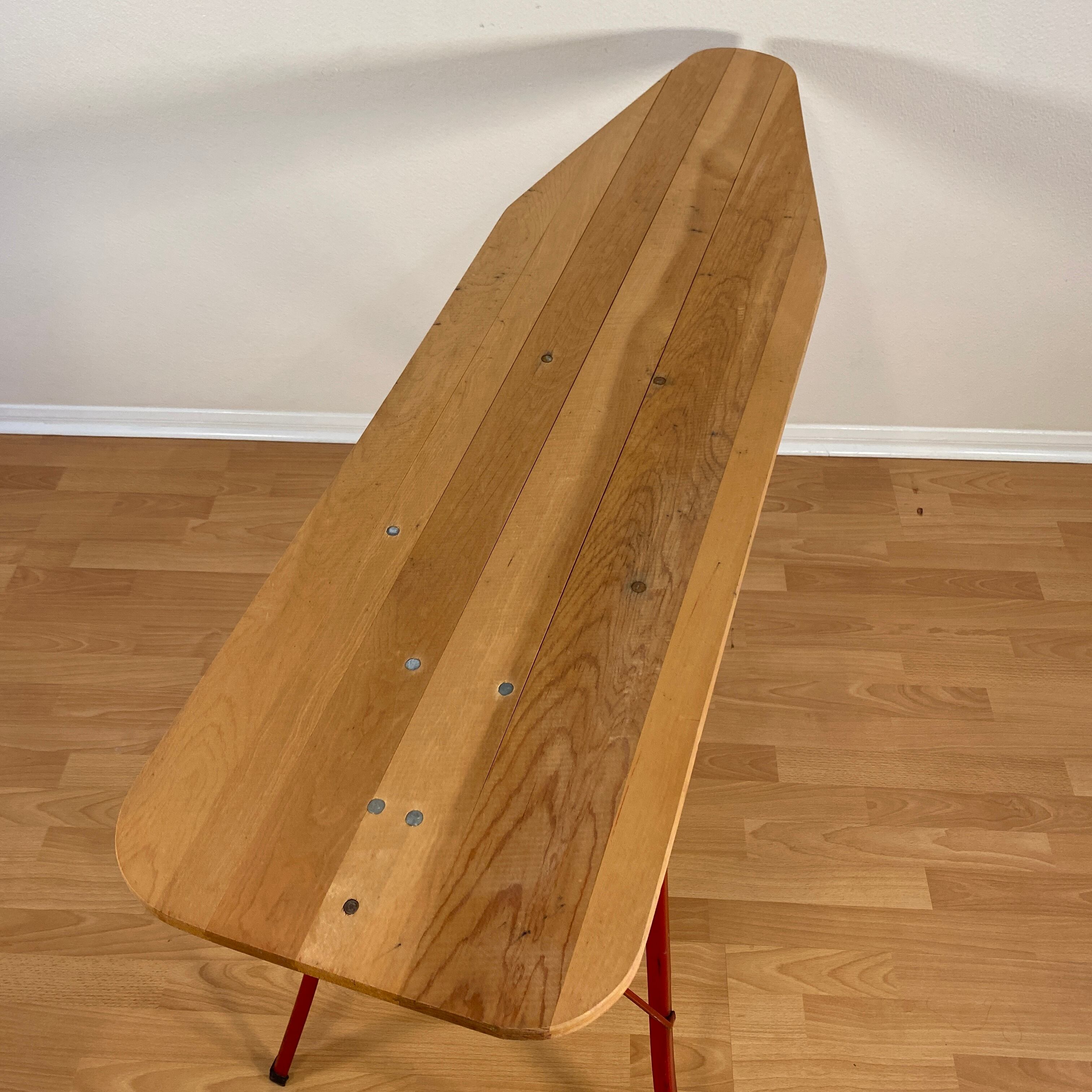 678 アメリカ ビンテージ 木製 アイロンテーブル インテリア | VINTAGE