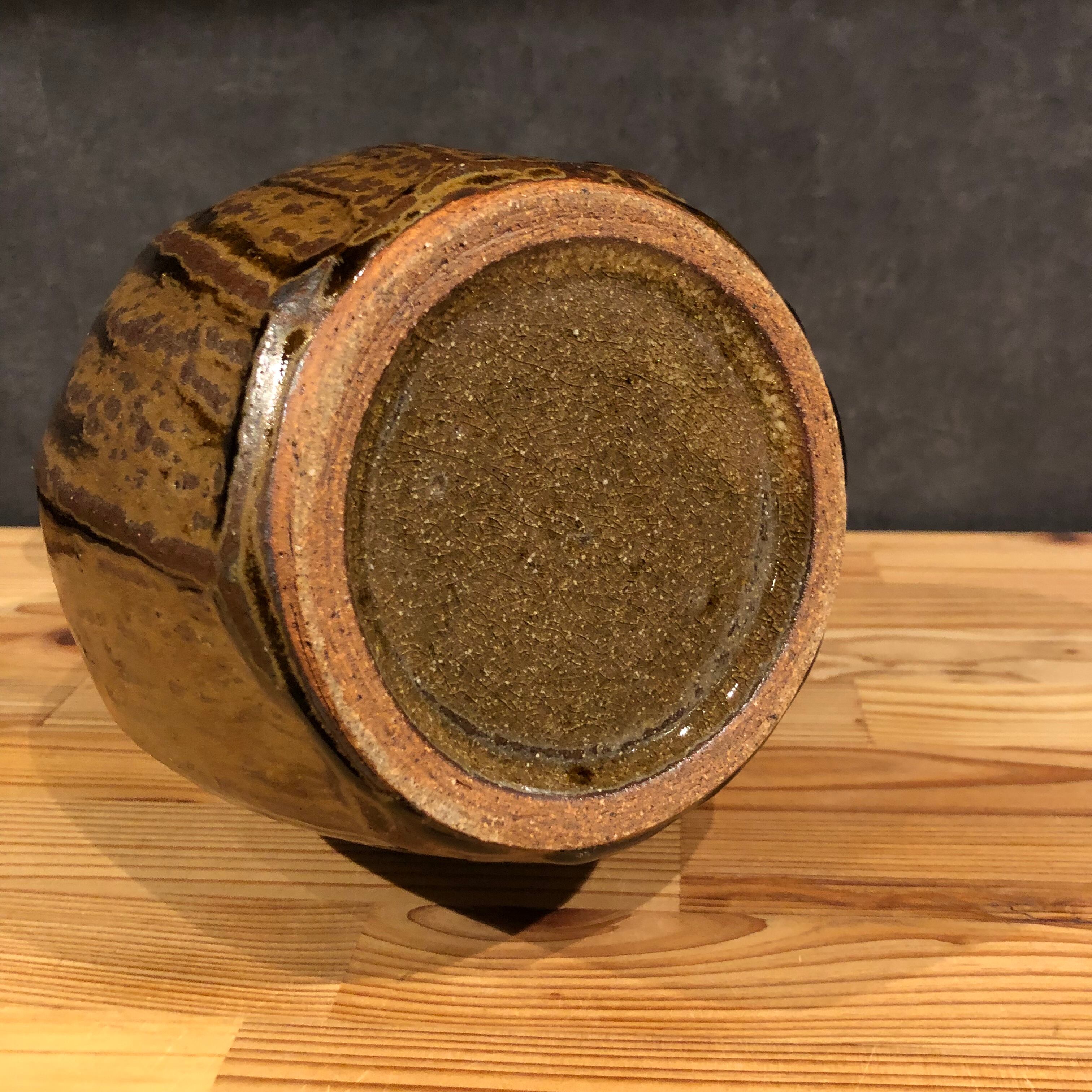 小代焼ふもと窯 鶴首 花器 | タシュロン｜器と生活の道具