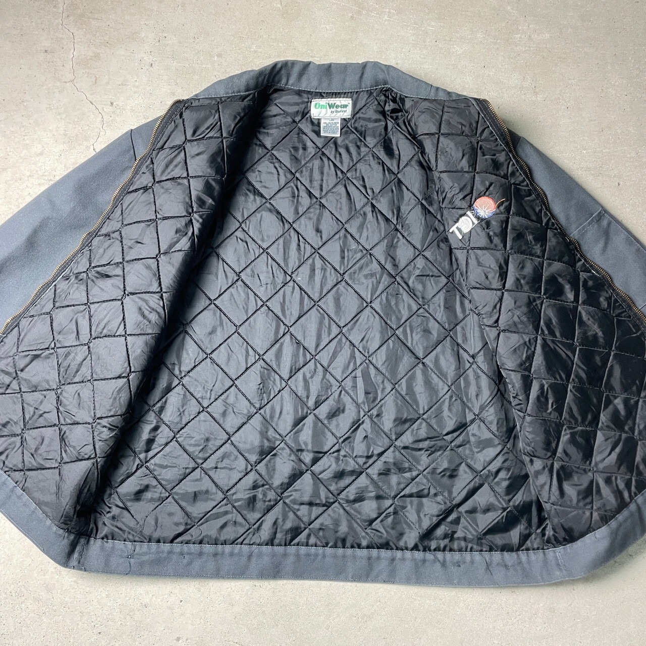 Uni Wear by UniFirst ワークジャケット メンズXL相当 古着 企業ロゴ 