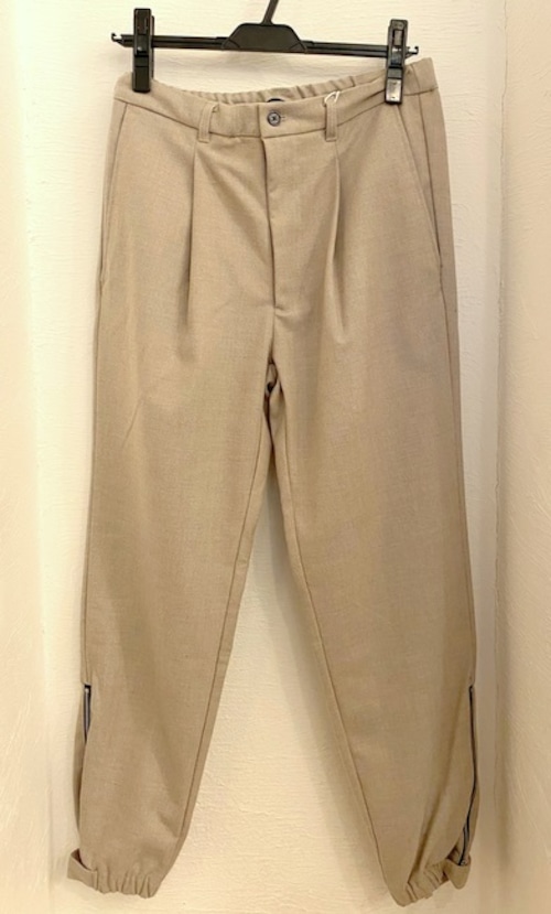 Stretch Herringbone Adjuster Pants　Greige