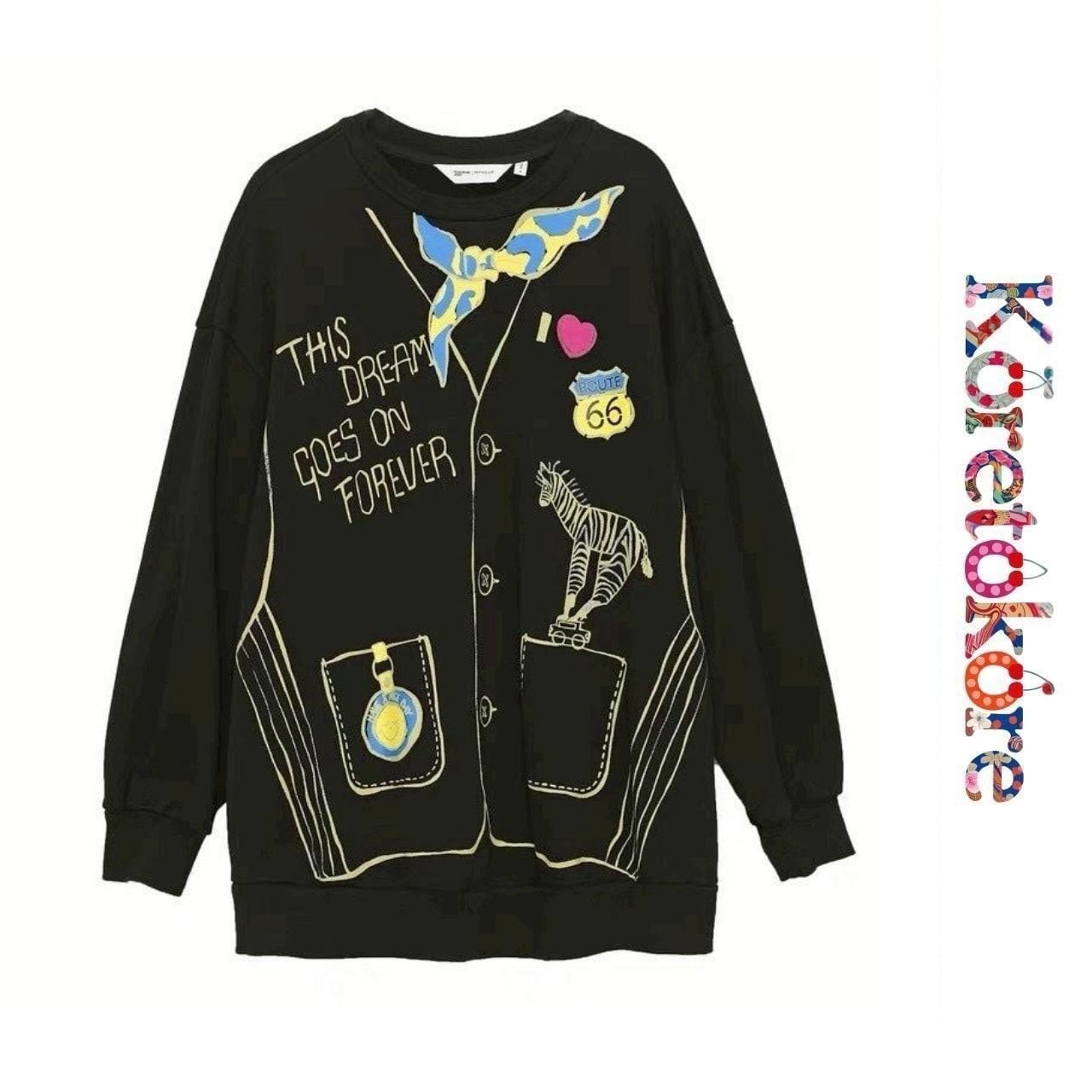 Rakugaki Oversized Sweat A0233