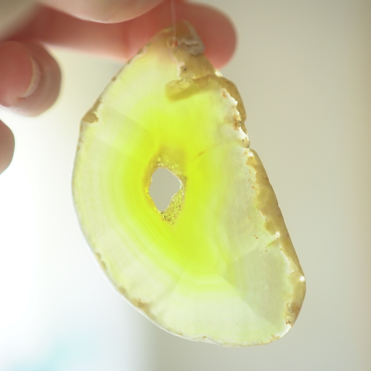 Spring Breeze - アゲートヒーリングチャイム / Agate Sun Catcher Wind Chime 868