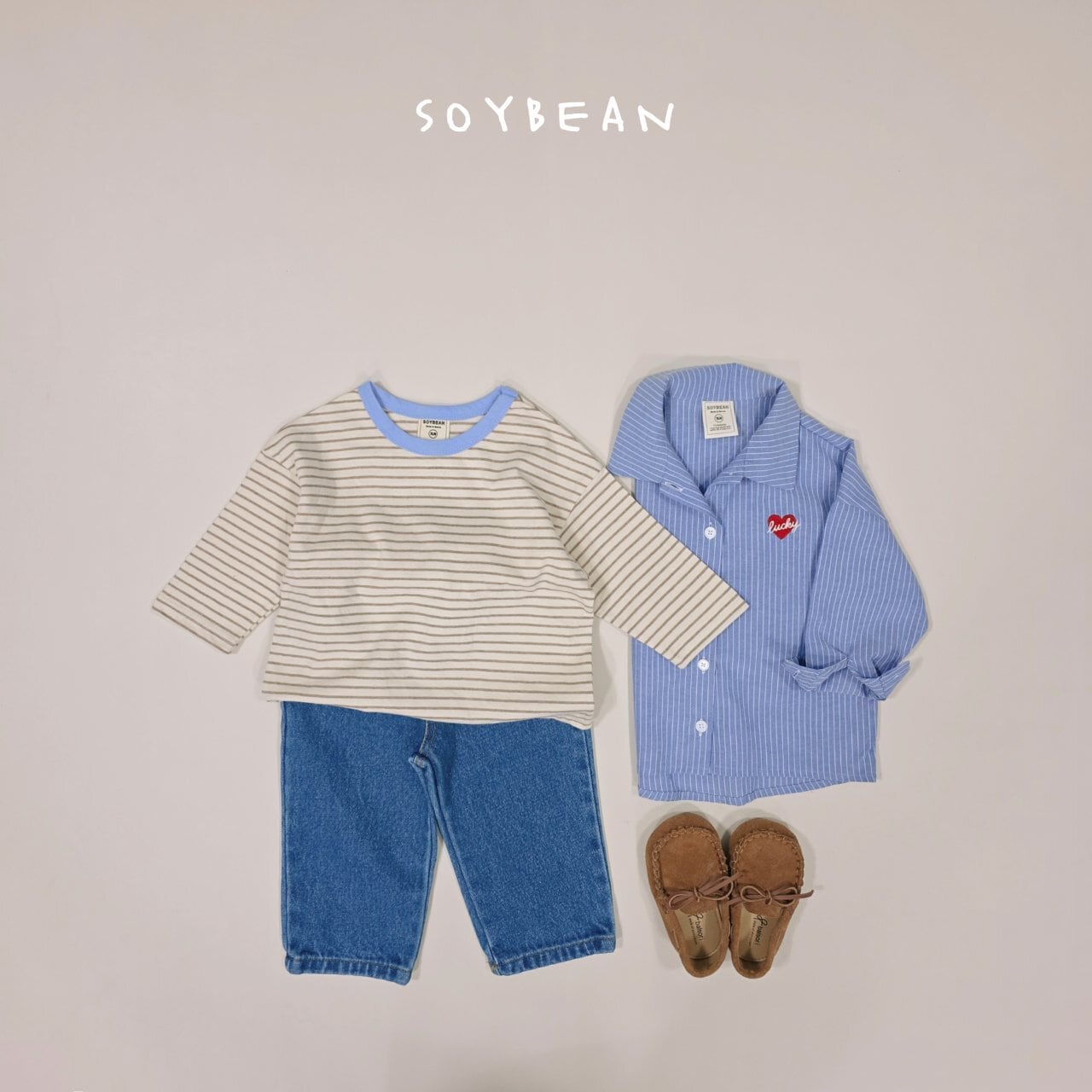 B651【即納】captain stripe t-shirt