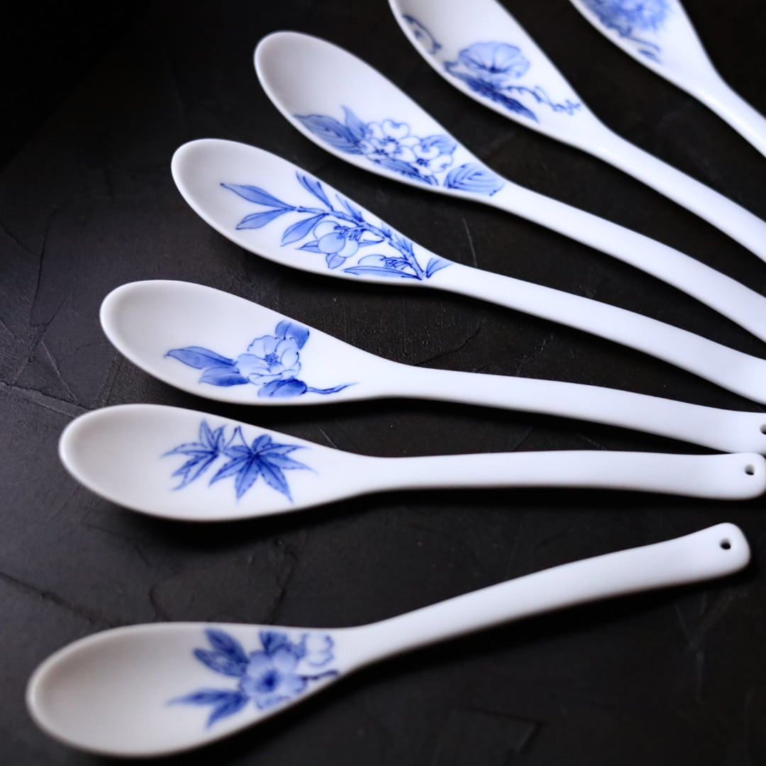 AS 平戸松山窯 彩花スプーン | 芦屋貴兆陶家 online shop