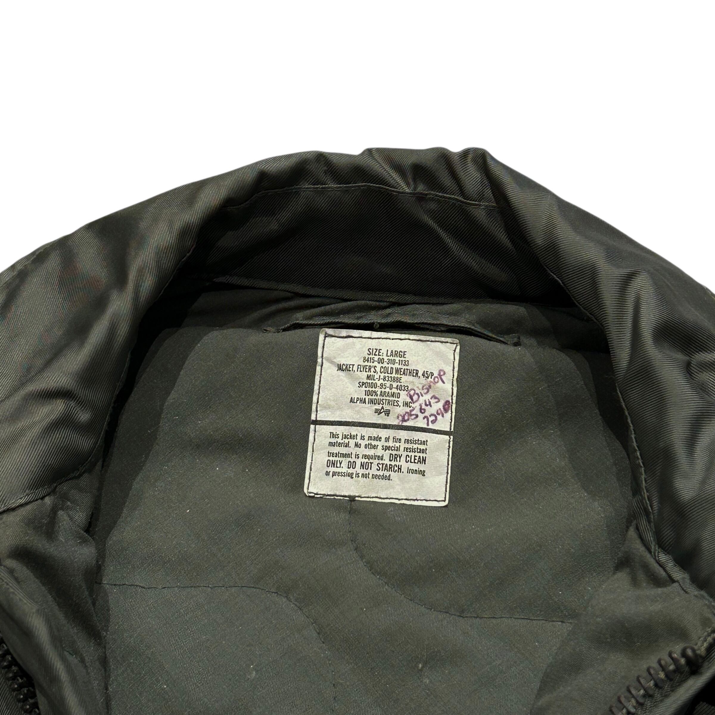 90's US Air Force CWU-45/P Flight Jacket L / アメリカ軍 空軍