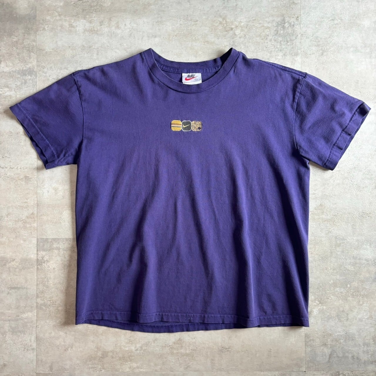 《L size》NIKE ナイキ 90s usa製 刺繍 Tシャツ No.3575