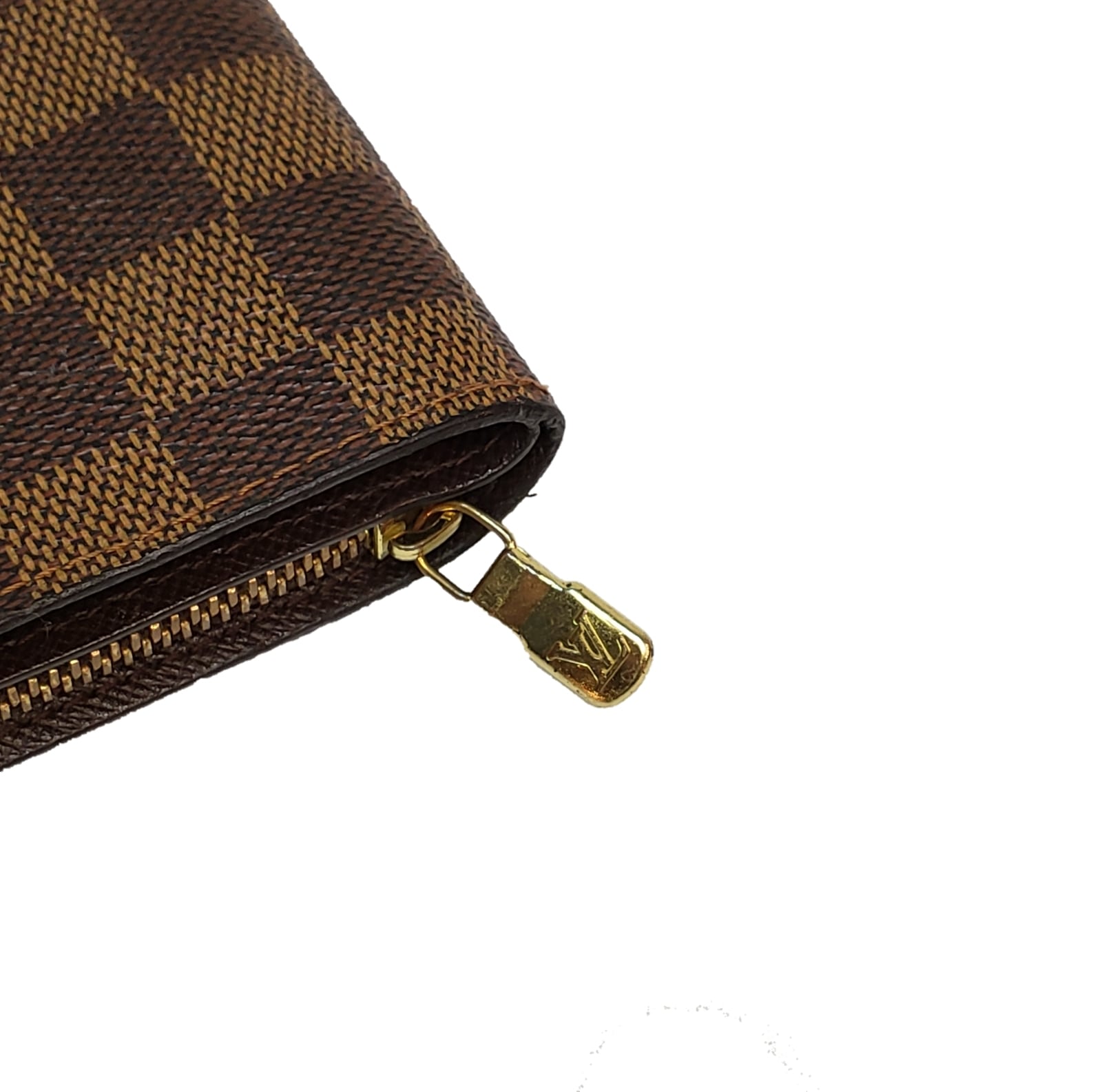 LOUISVUITTON  ダミエ　折り財布　コンパクトジップ