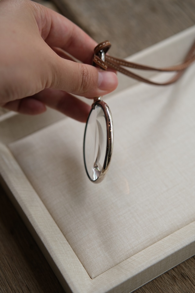 IORI／"HERMES"  Lupe pendant necklace