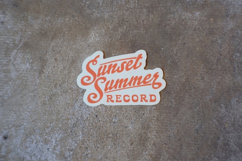 【Sunsetsummer Record】ステッカー type.B