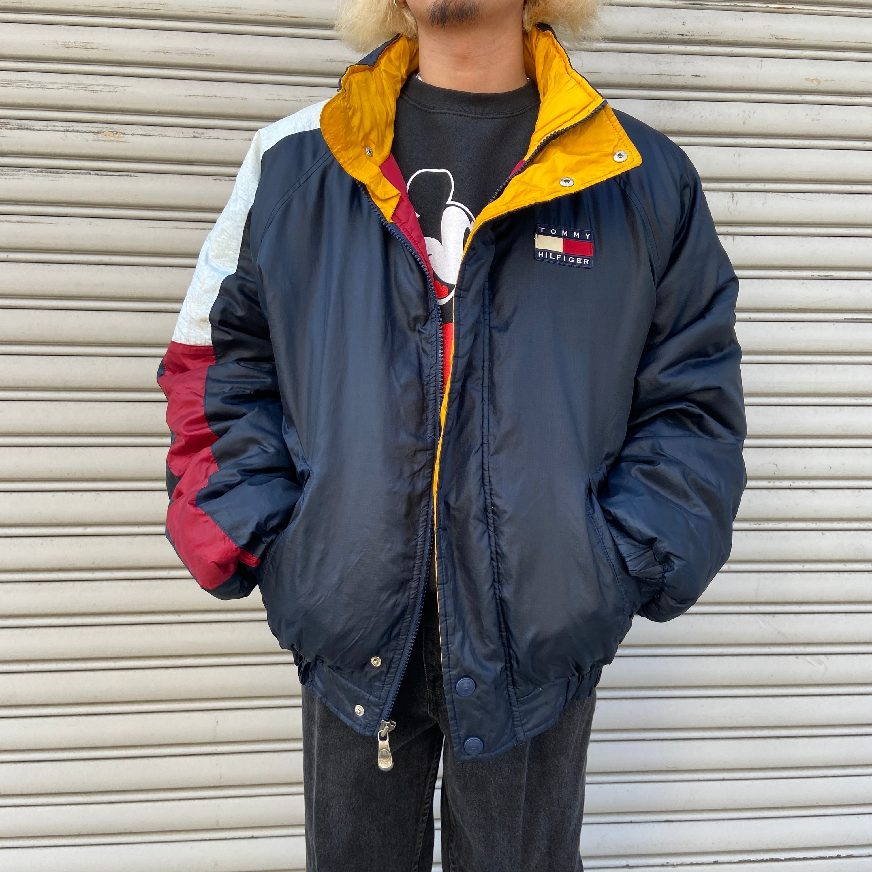 90s TOMMY HILFIGER ダウンジャケット ブランドロゴ L | 古着屋 Uan 90s TOMMY HILFIGER ダウンジャケット ブランドロゴ L | 古着屋 Uan