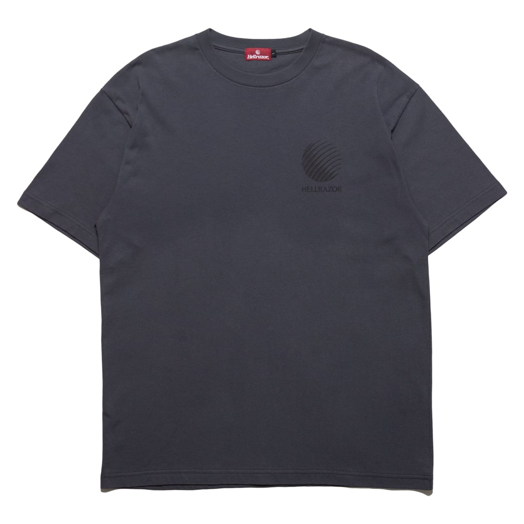 HELLRAZOR / CORE LOGO SHIRT - ASPHALT GREY