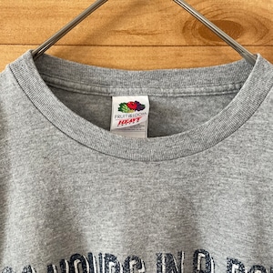 【FRUIT OF THE LOOM】メッセージ Tシャツ 2XL ビッグサイズ US古着 アメリカ古着