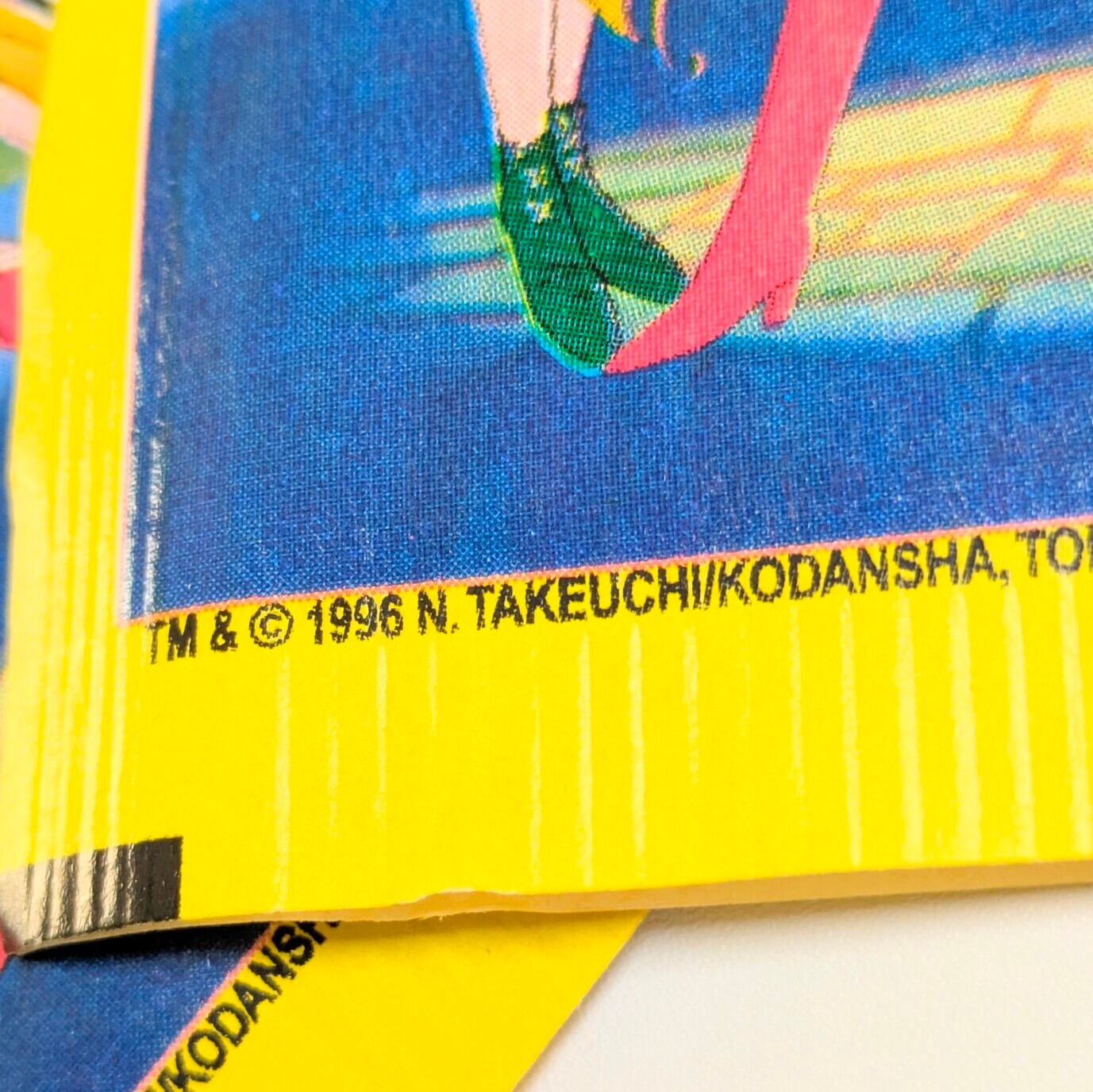 ☆送料無料!☆ VINTAGE 1996【 Sailor Moon / セーラームーン 】 トレーディングステッカー 単品(1個=6STICKER入) 〚アメリカン雑貨 アメトイ〛