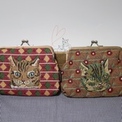 Nathalie Lete Mini purse Maya ナタリーレテがま口ポーチ　Maya