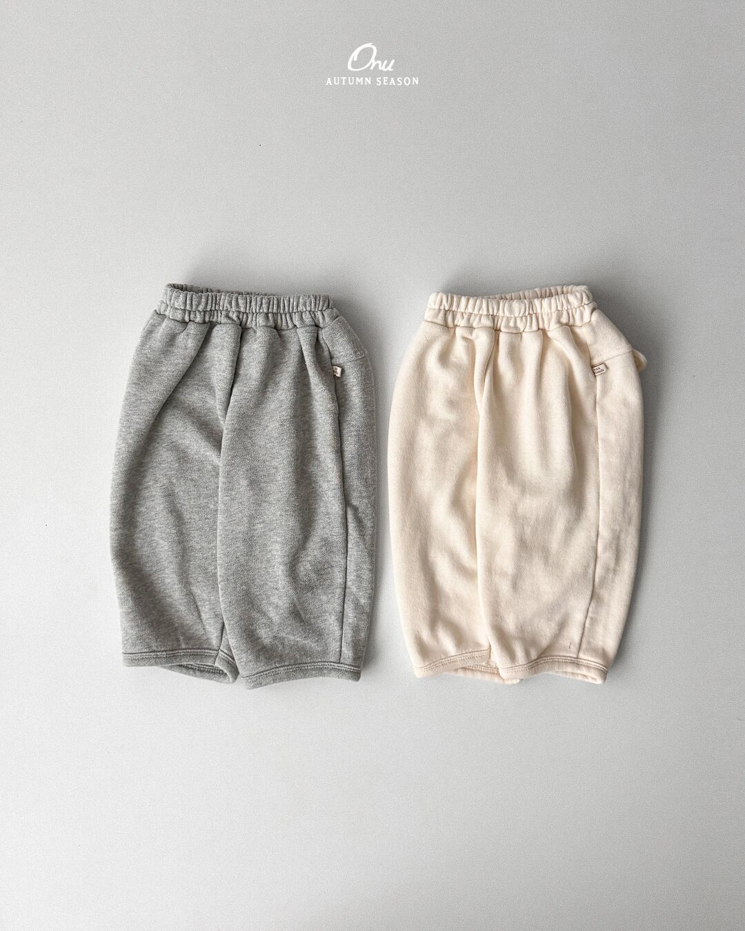 simple terry pants【onu】※9月中旬発送予定