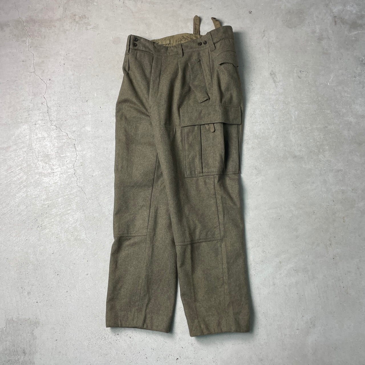 古着 ダブルニー ミリタリー カーゴパンツ メンズw36相当 /eaa579663