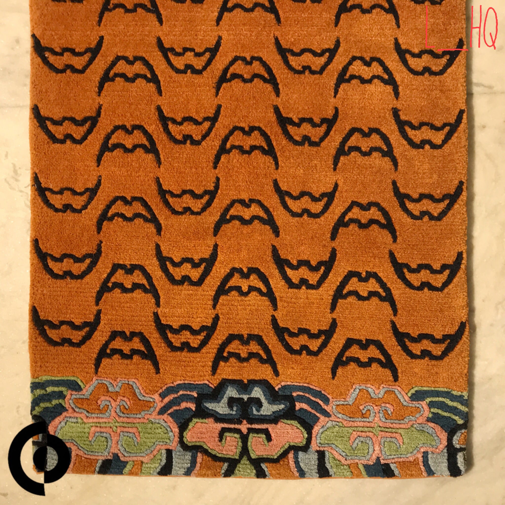 L ハイグレード チベタンタイガーラグ ☆ HQ TIBETAN TIGER RUG