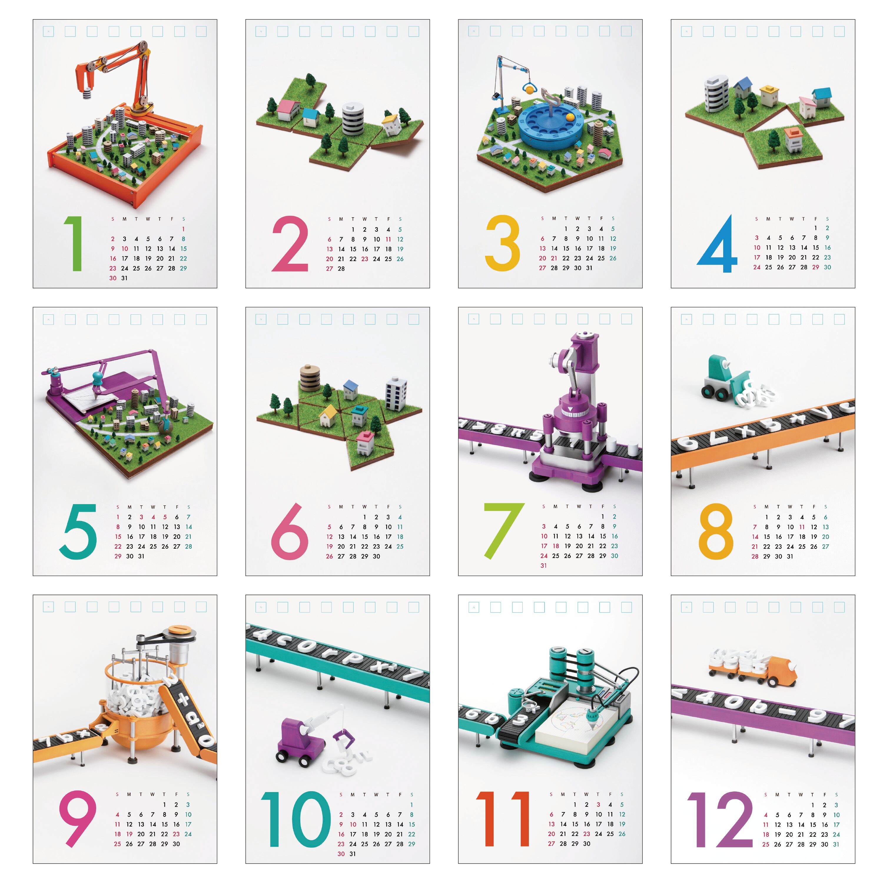 卓上カレンダー【mini Calendar 2022】 | PANTOGRAPH Store