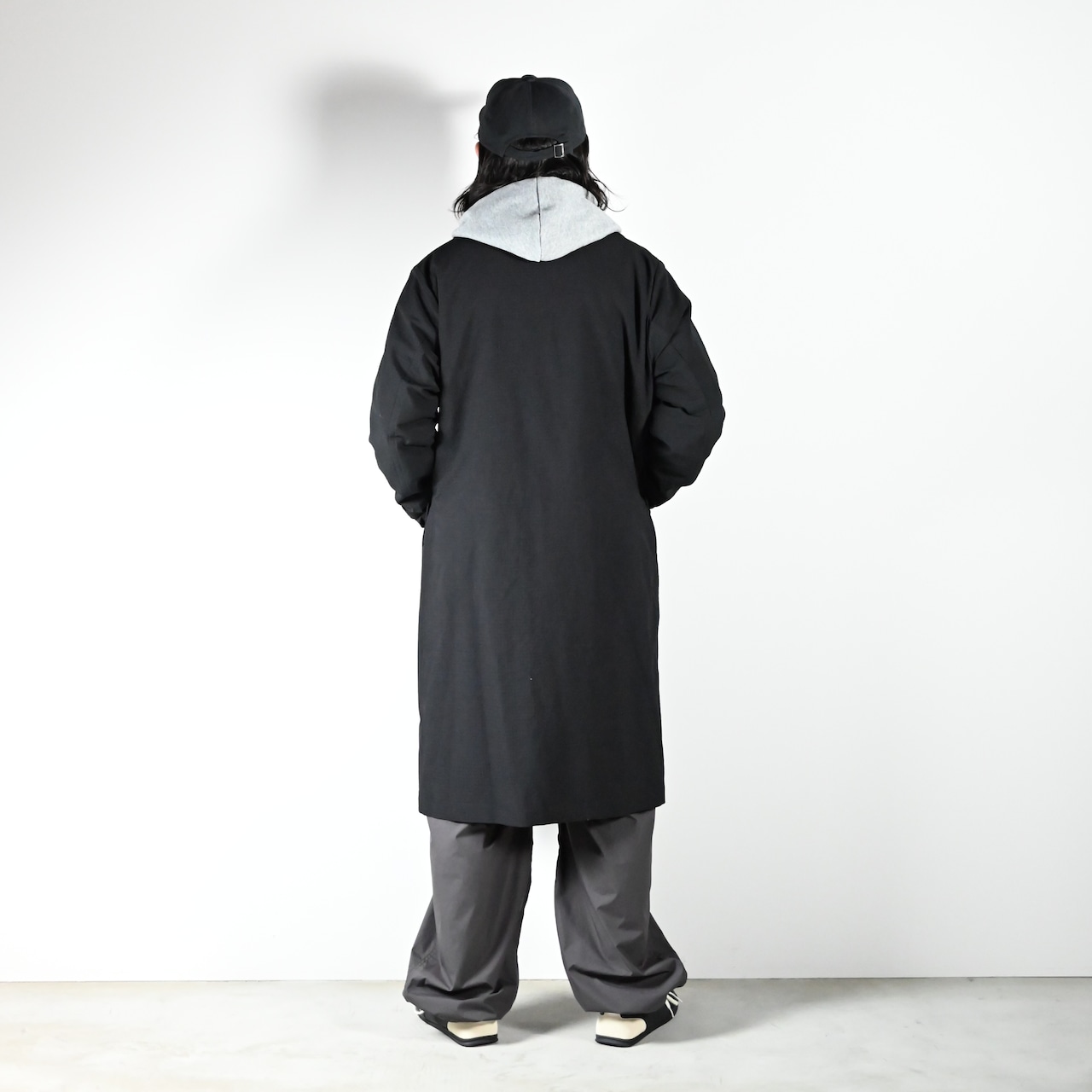 product twelve / High Count Wool Ripstop Duffle Coat コーディネート2