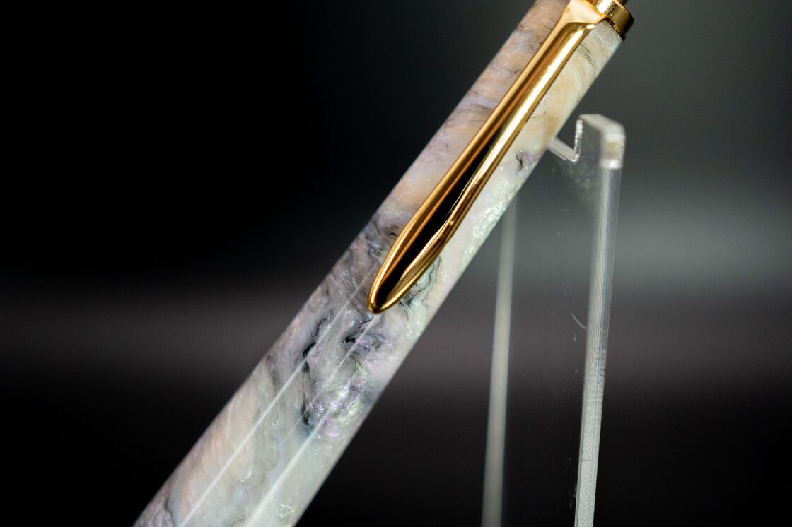 金杢犀 シャープペンシル アバロン （木軸｜本花梨 瘤杢 シャープ 