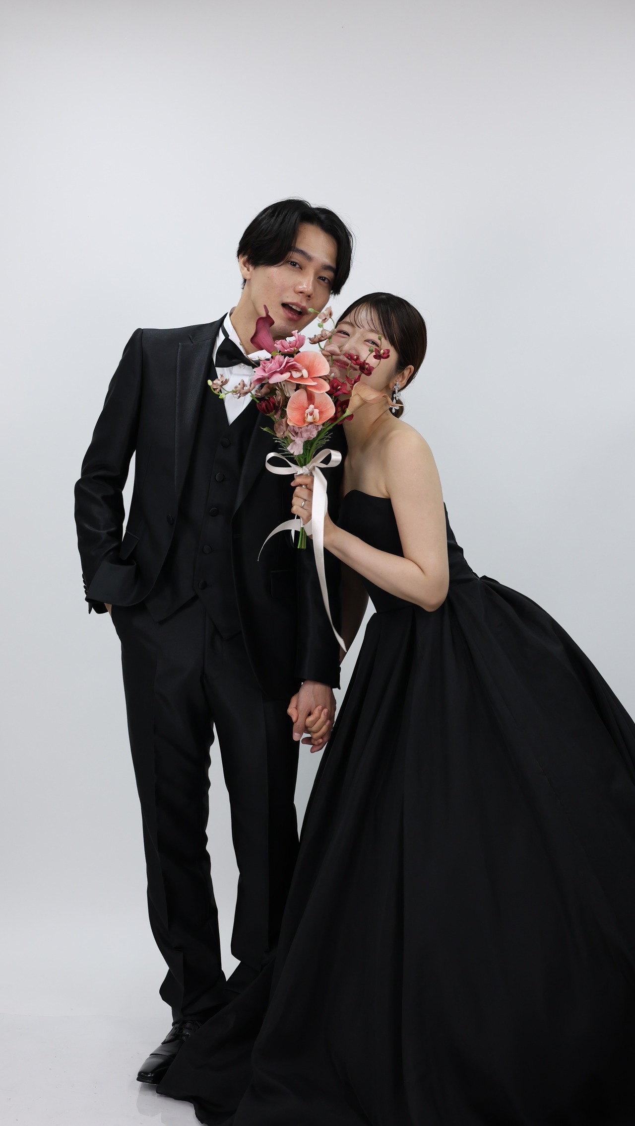 【Rental】Wine red bouquet