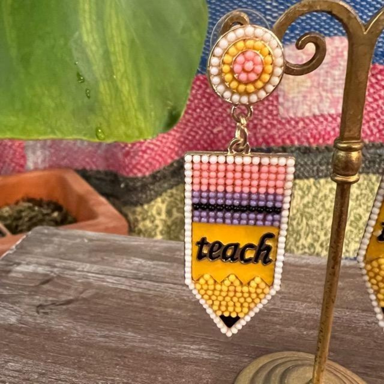 TOPANGA Jewelry　teachピアス