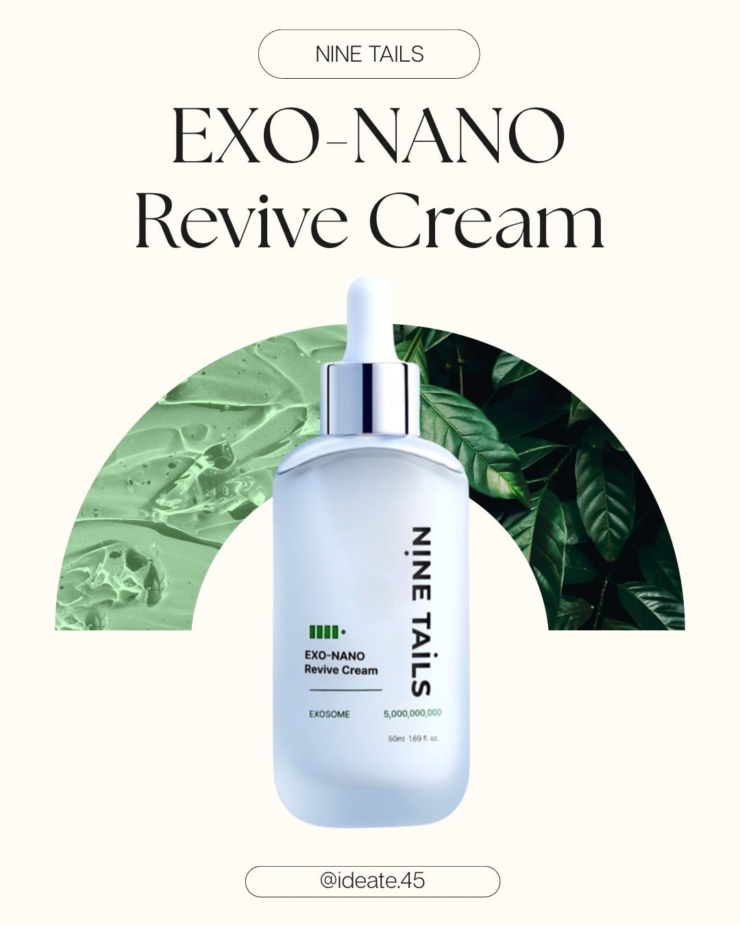リニューアル】EXO-NANO Revive cream 50ml | ideate