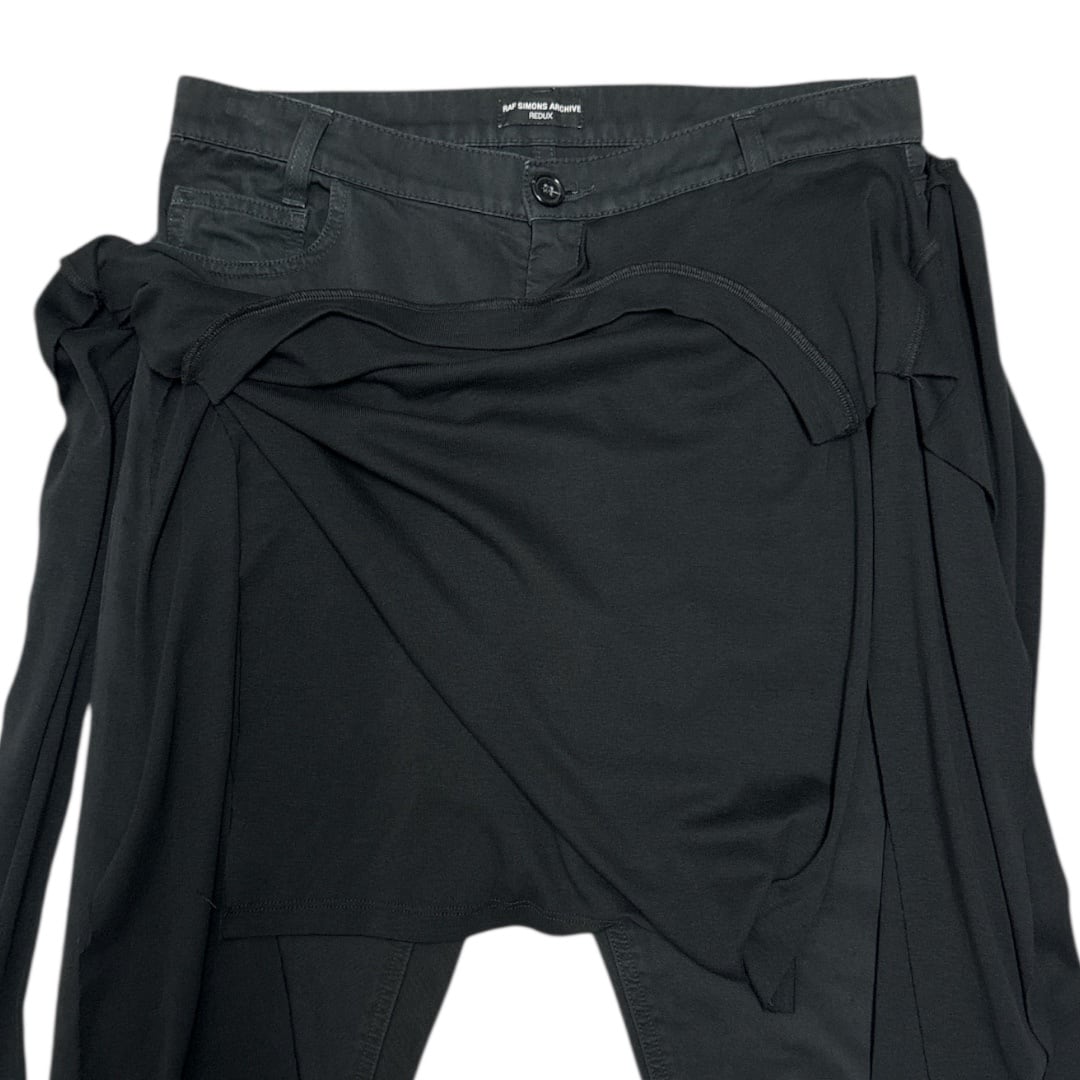 RAF SIMONS 宗教期復刻 Fitting Jeans With T-Shirts At Waist | A