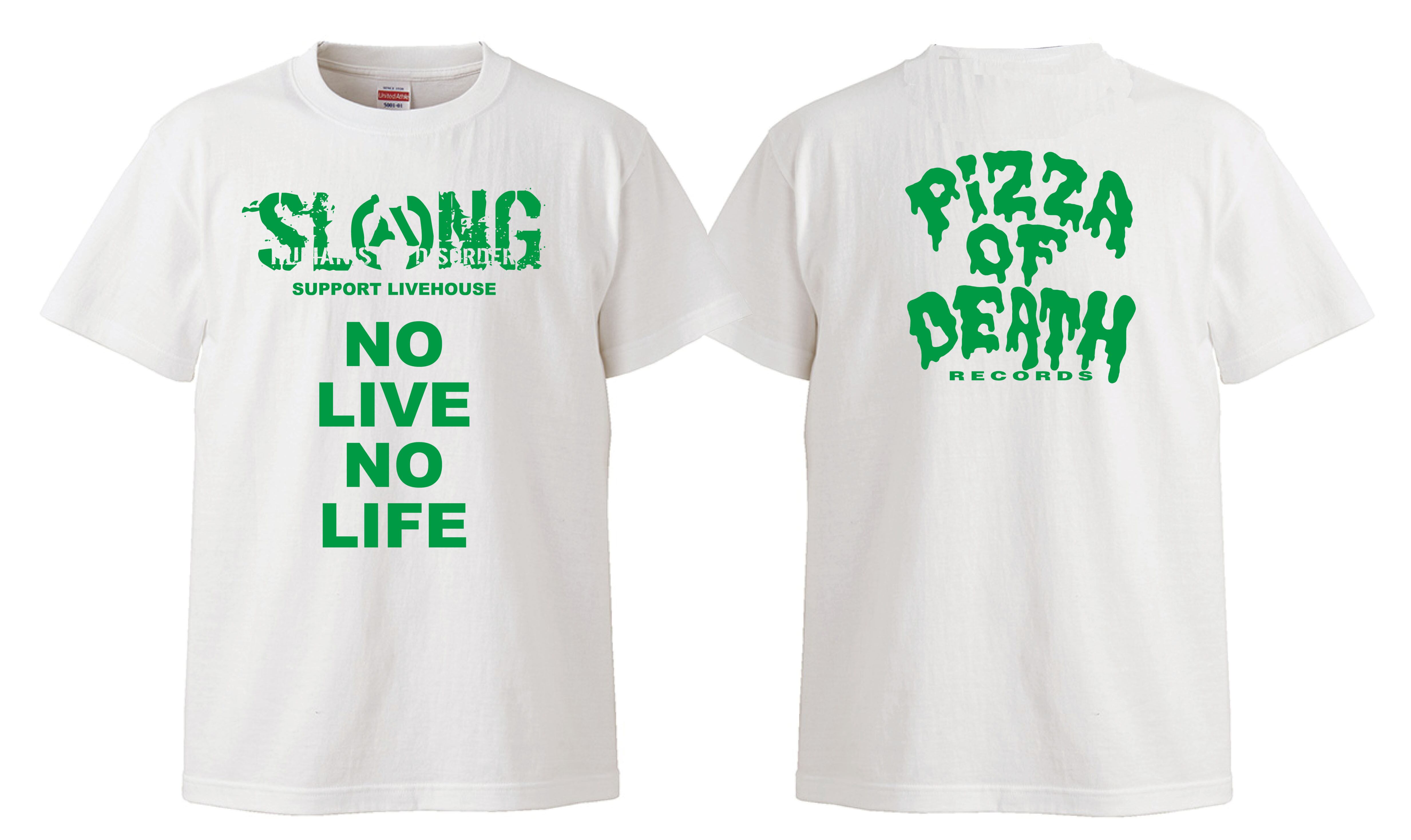 【SLANG x PIZZA OF DEATH】ドネーション付きTシャツ | KLUB