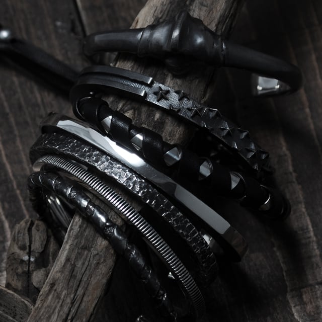 KING BABY キングベイビー Bracelet ブレスレット】リブケージカフ
