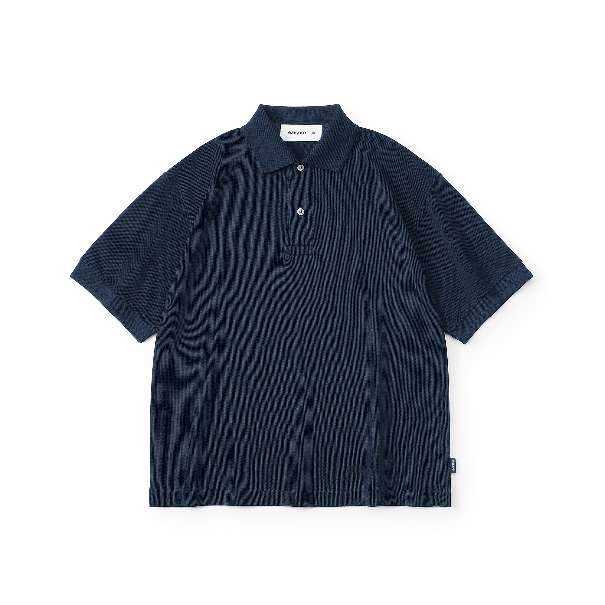 トップス everyone piquet polo shirt (NAVY) M everyone piquet polo shirt (NAVY) | everyone