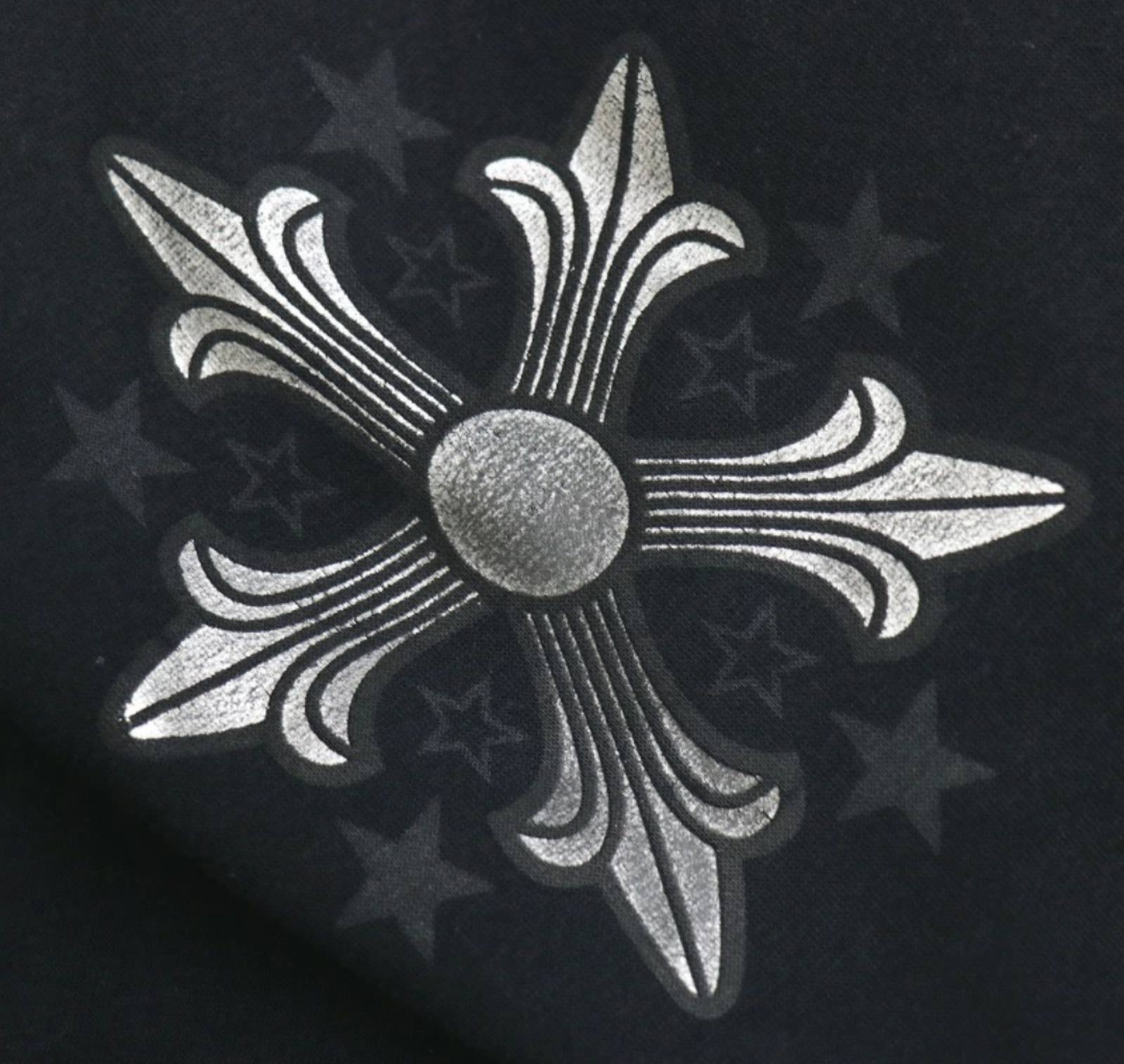 CHROME HEARTS クロムハーツ スタープリント パーカー スクロール