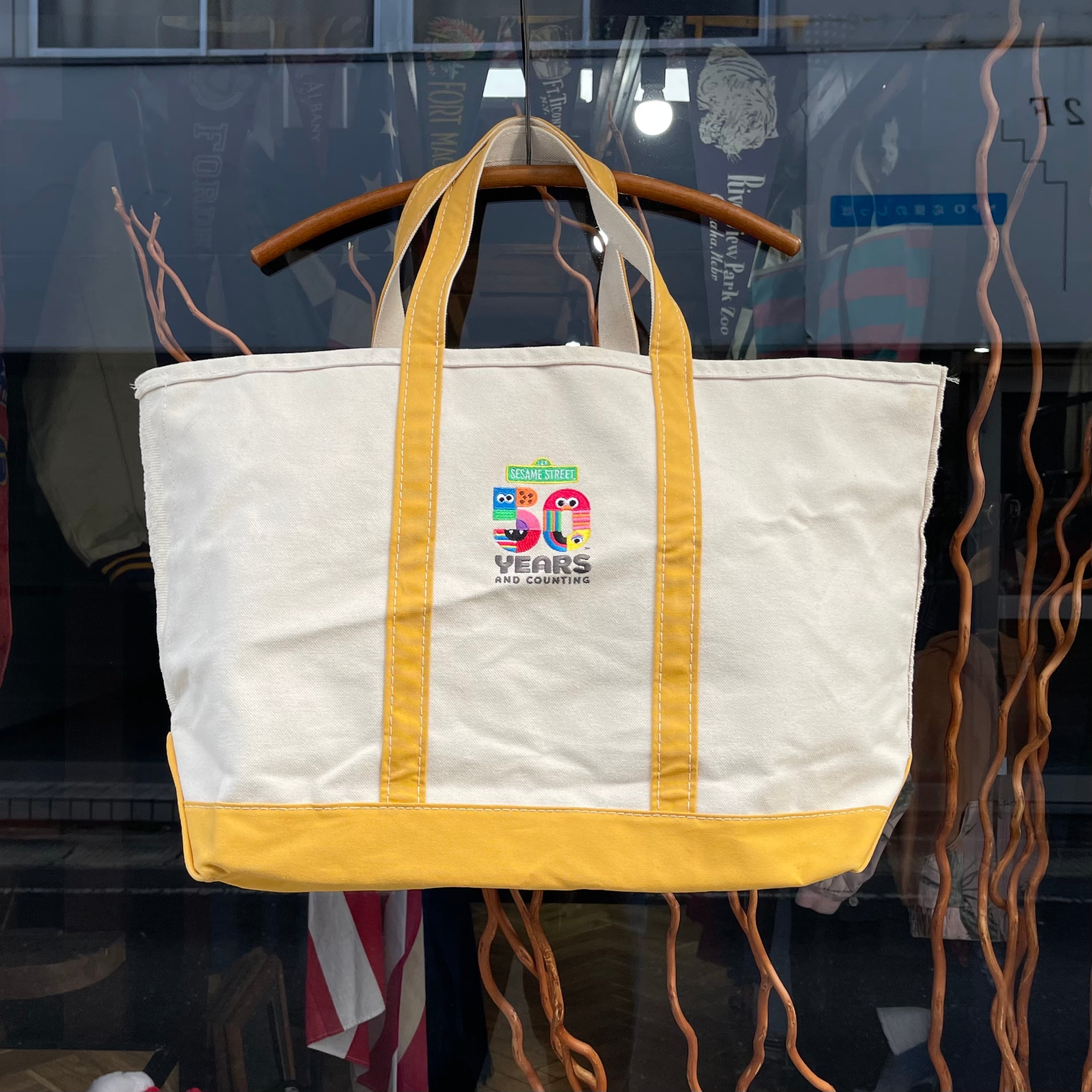 【 Lsize! 】L.L.bean✖️SESAME STREET トートバッグ BOAT AND TOTE